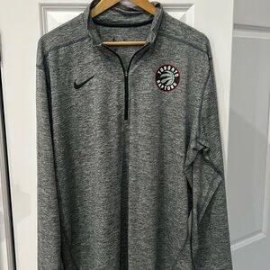 Toronto Raptors Nike 1/4 Zip size XL